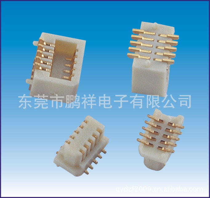 800系列，0.8mm間距側(cè)插板對(duì)板連接