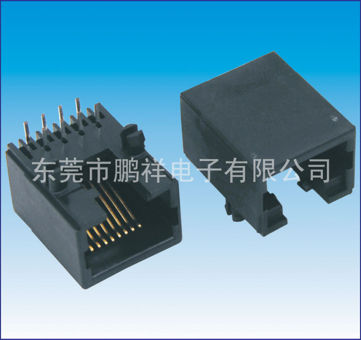 RJ45系列，8P8C 90度全塑