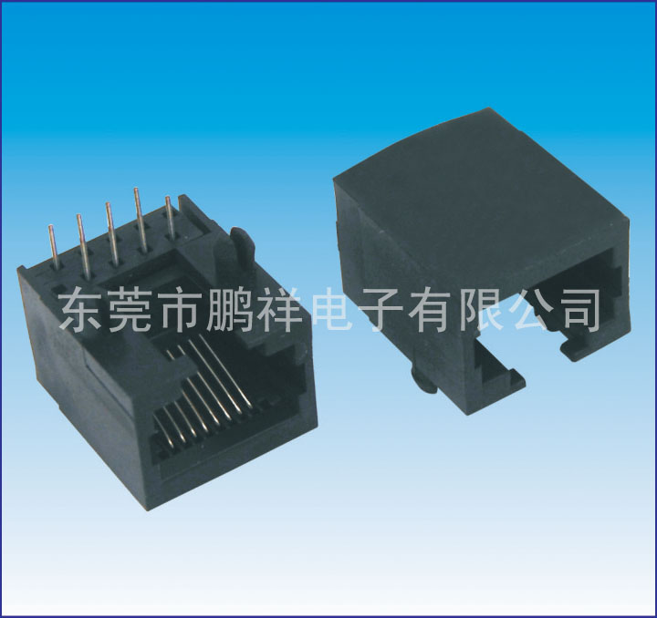 RJ45系列，8P8C 90度全塑
