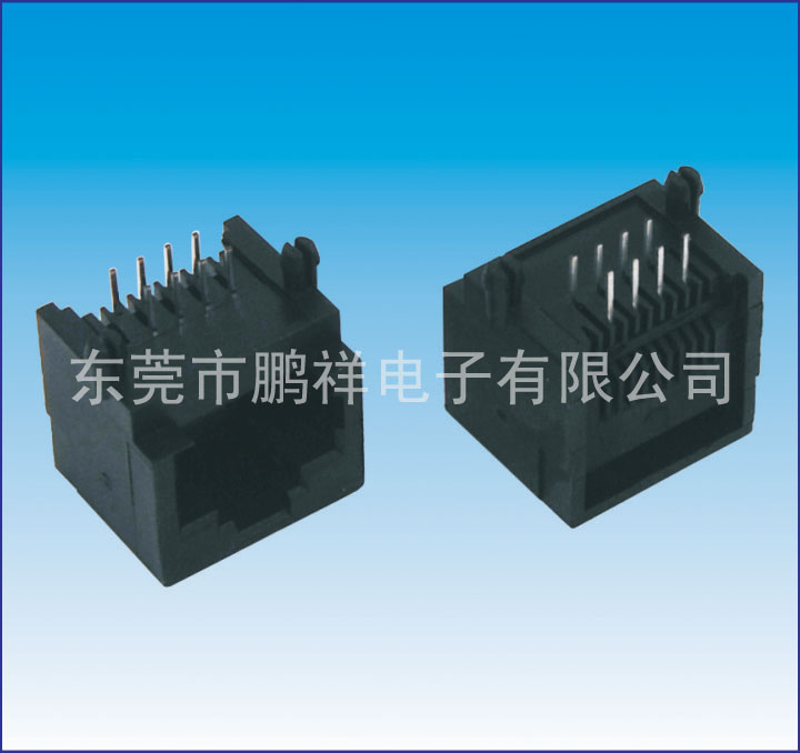 RJ45系列，8P8C  全塑扁針