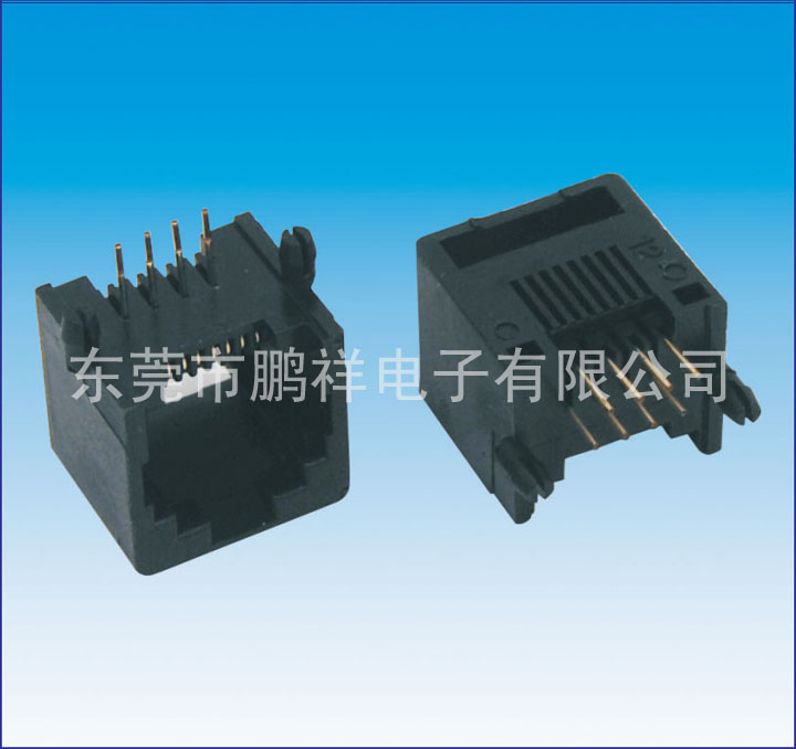 RJ45系列，8P8C 全塑 圓針