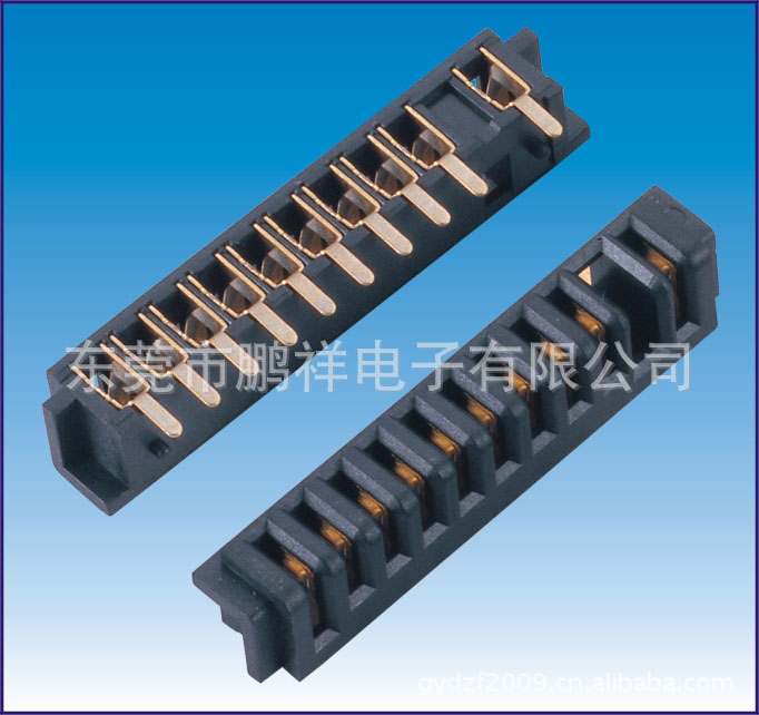 2504系列，2.5mm電池母座90度右防