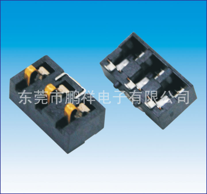 CP29系列，3.0mm彈片電池連接器
