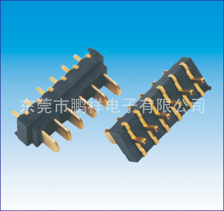006系列，2.0mm電池公座6PIN