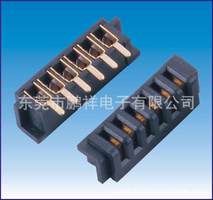 2500系列，2.5mm電池母座180度